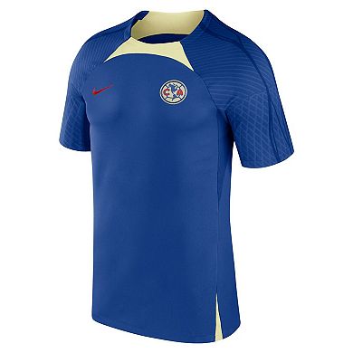 Men's Nike Blue Club America Strike Raglan Performance Top