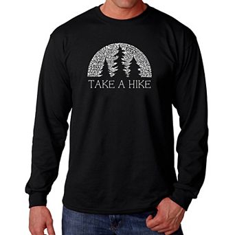 Nature Lover - Men's Word Art Long Sleeve T-shirt