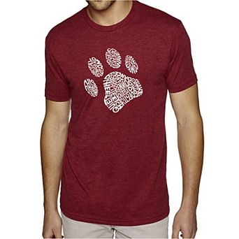 Dog Paw - Men's Premium Blend Word Art T-Shirt