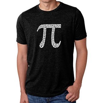 THE FIRST 100 DIGITS OF PI - Men's Premium Blend Word Art T-Shirt