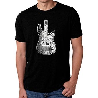 Bass Guitar - Men's Premium Blend Word Art T-Shirt