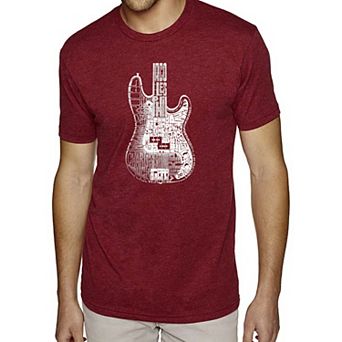 Bass Guitar - Men's Premium Blend Word Art T-Shirt