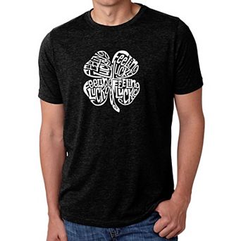 Feeling Lucky - Men's Premium Blend Word Art T-Shirt