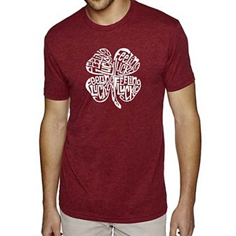 Feeling Lucky - Men's Premium Blend Word Art T-Shirt