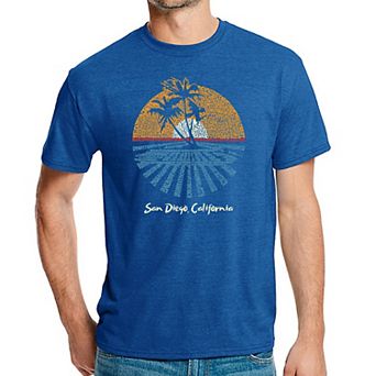 Cities In San Diego - Men's Premium Blend Word Art T-Shirt