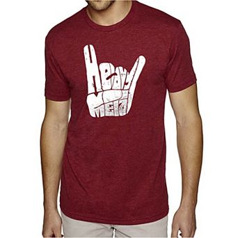Heavy Metal - Men's Premium Blend Word Art T-Shirt