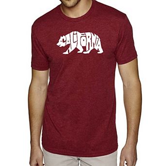 California Bear - Men's Premium Blend Word Art T-Shirt