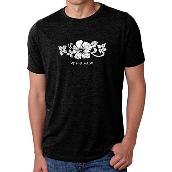 ALOHA - Men's Premium Blend Word Art T-Shirt