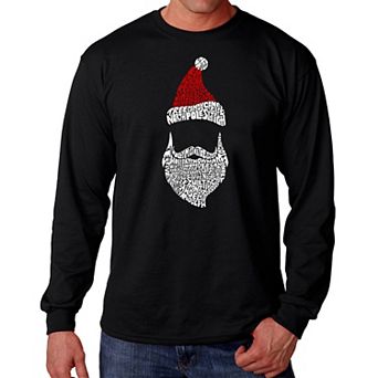 Santa Claus - Men's Word Art Long Sleeve T-shirt