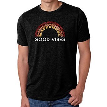 Good Vibes - Men's Premium Blend Word Art T-Shirt
