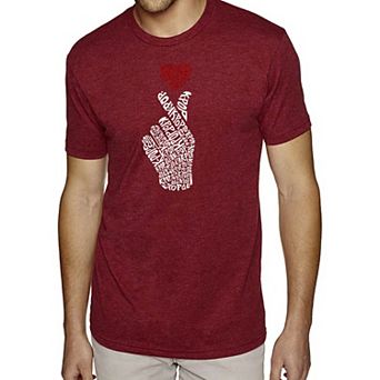 K-Pop - Men's Premium Blend Word Art T-Shirt