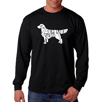 Golden Retreiver - Men's Word Art Long Sleeve T-shirt