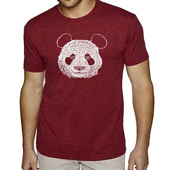 Panda - Men's Premium Blend Word Art T-Shirt