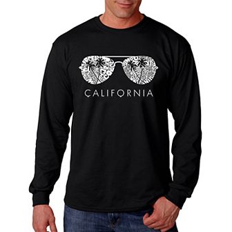 California Shades - Men's Word Art Long Sleeve T-shirt