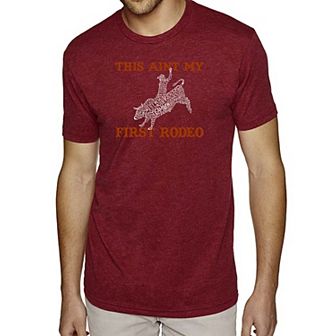 This Aint My First Rodeo - Men's Premium Blend Word Art T-Shirt