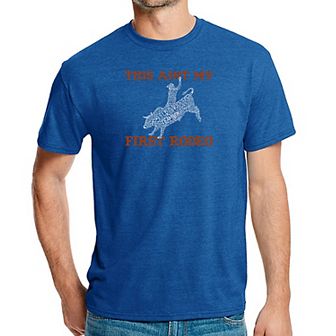 This Aint My First Rodeo - Men's Premium Blend Word Art T-Shirt