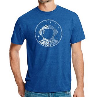 I Need My Space Astronaut - Men's Premium Blend Word Art T-Shirt