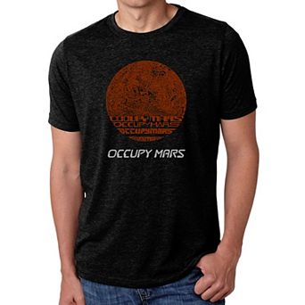 Occupy Mars - Men's Premium Blend Word Art T-Shirt