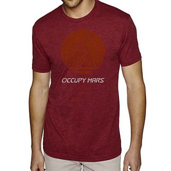 Occupy Mars - Men's Premium Blend Word Art T-Shirt