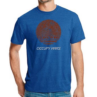 Occupy Mars - Men's Premium Blend Word Art T-Shirt