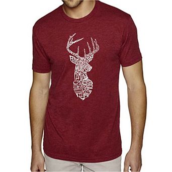 Types of Deer - Men's Premium Blend Word Art T-Shirt
