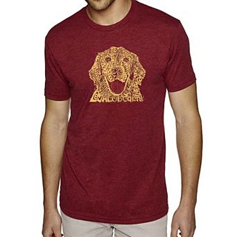 Dog - Men's Premium Blend Word Art T-Shirt
