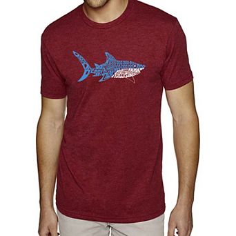 Daddy Shark - Men's Premium Blend Word Art T-Shirt