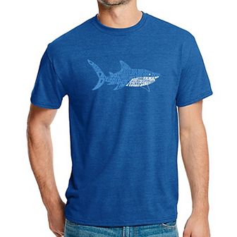 Daddy Shark - Men's Premium Blend Word Art T-Shirt