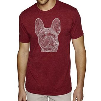 French Bulldog - Men's Premium Blend Word Art T-Shirt