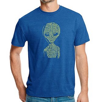 Alien - Men's Premium Blend Word Art T-Shirt