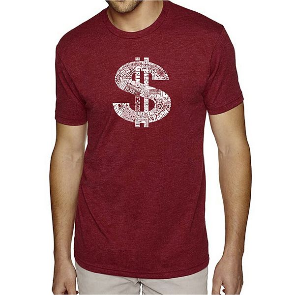 dollar-sign-men-s-premium-blend-word-art-t-shirt