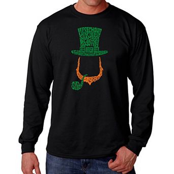 Leprechaun - Men's Word Art Long Sleeve T-shirt