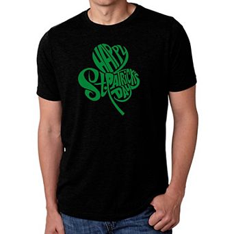 St. Patrick's Day Shamrock - Men's Premium Blend Word Art T-Shirt