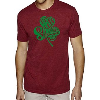 St. Patrick's Day Shamrock - Men's Premium Blend Word Art T-Shirt