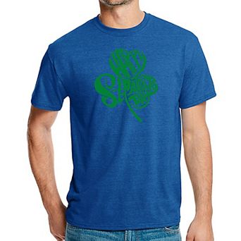 St. Patrick's Day Shamrock - Men's Premium Blend Word Art T-Shirt