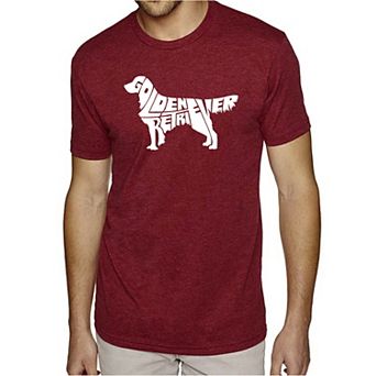 Golden Retreiver - Men's Premium Blend Word Art T-Shirt