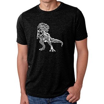Dino Pics - Men's Premium Blend Word Art T-Shirt