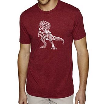 Dino Pics - Men's Premium Blend Word Art T-Shirt