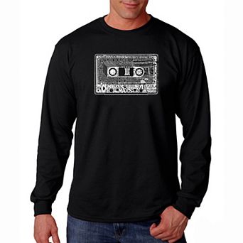The 80's - Men's Word Art Long Sleeve T-shirt