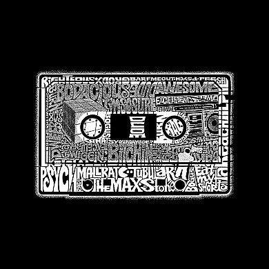 The 80's - Men's Word Art Long Sleeve T-shirt