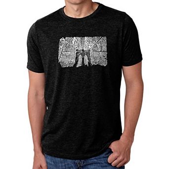 Brooklyn Bridge - Men's Premium Blend Word Art T-Shirt