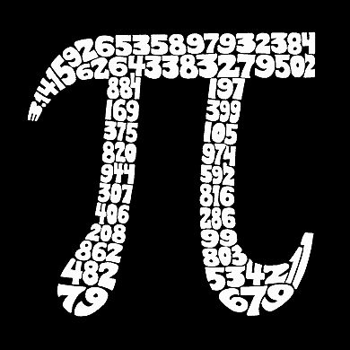 THE FIRST 100 DIGITS OF PI - Men's Word Art Long Sleeve T-shirt