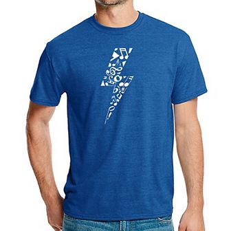 Lightning Bolt - Men's Premium Blend Word Art T-Shirt