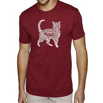 Cat - Men's Premium Blend Word Art T-Shirt