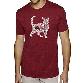 Cat - Men's Premium Blend Word Art T-Shirt
