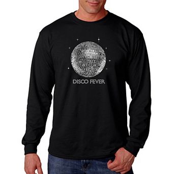 Disco Ball - Men's Word Art Long Sleeve T-shirt