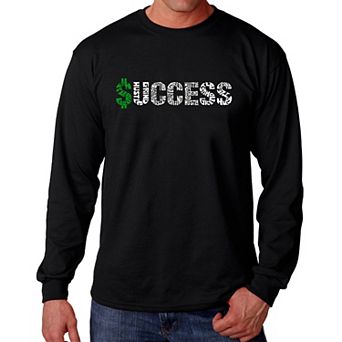 Success - Men's Word Art Long Sleeve T-shirt