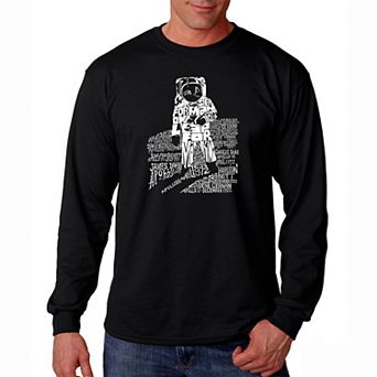 ASTRONAUT - Men's Word Art Long Sleeve T-shirt