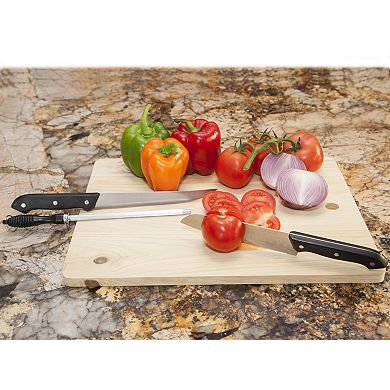 16 Piece Jumbo Cutting Board and Cutlery Set