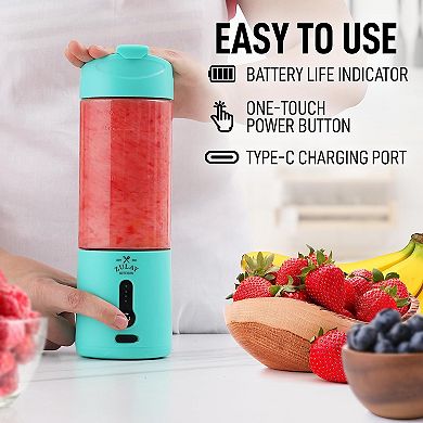 Zulay Kitchen 18 oz Personal Blenders that Crush Ice 